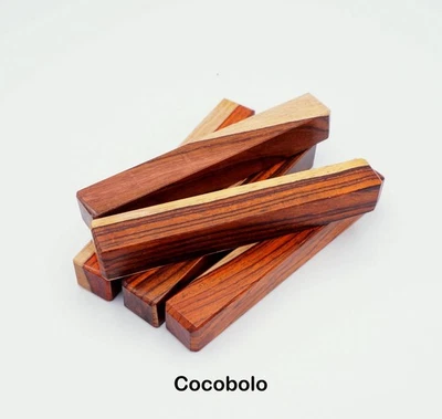 Premium Large ( 1 x 1 x 6 ) Domestic & Exotic Pen Blanks - You Pick the Species - Image 1 of 4