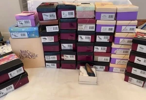 1998-2004 Lot 41 JUST THE RIGHT SHOE Original Boxes Raine Drops Membership Kit - Picture 1 of 20