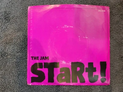 JAM START PICTURE SLEEVE WHITE LABEL PROMO START! WLP PAUL WELLER BRUCE FOXTON - Image 1 of 4