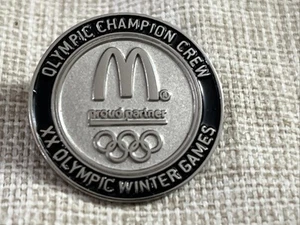 Spilla Pins McDonald’s Olympic Champion Crew XX Winter Games - Foto 1 di 5