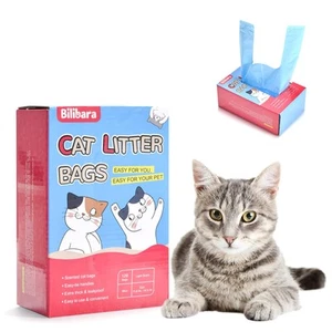Cat Litter Bags 120 Count Ultra Thick Scented Leak-Proof Disposable 15 Liters... - Picture 1 of 7