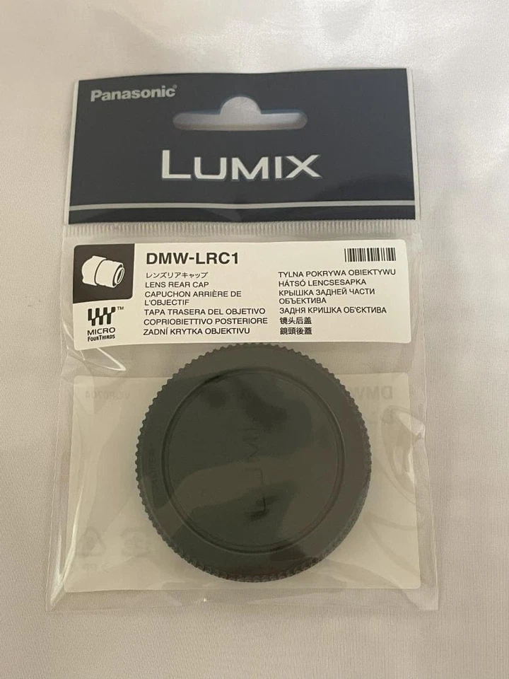 Tapa Trasera Lente LUMIX DMW-LRC1 Nueva Sin Usar Compatible con Cámaras Panasonic Foto 1 de 2