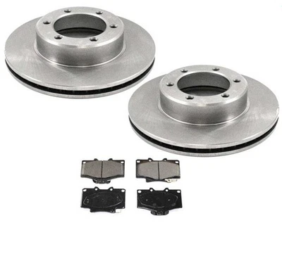 para Toyota T100 1993 1995 1997 1998 4 ruedas motrices rotores de freno delanteros pastillas de freno Foto 1 de 4