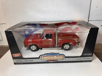 Camión Dodge Lil Red Express 1978 Ertl diecast 1:18 (dañado/leer) Foto 1 de 4
