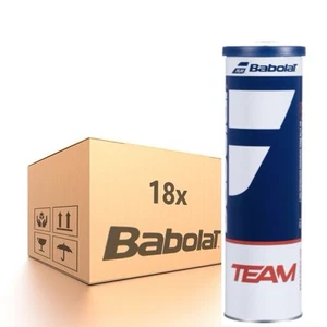BABOLAT TEAM X4 • Scatola di cartone 18x4 • NEW - Foto 1 di 1