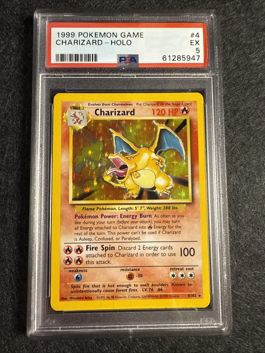 CHARIZARD BASE 4/102 リザードン 英語版 ポケットモンスター Charizard Base Set Pokemon Card 4/102 *RARE HOLO* | eBay