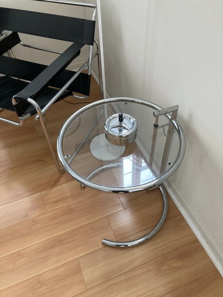 Mesa ajustable réplica Eileen gris E1027 Foto 1 de 2