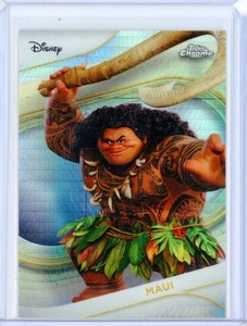 2025 Topps Chrome Disney MAUI No. 15 Moana Prism Refractor - Picture 1 of 2