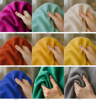 Linen Fabric by the Yard – Soft, Breathable – Apparel, Home Décor & DIY Projects - Image 1 of 4