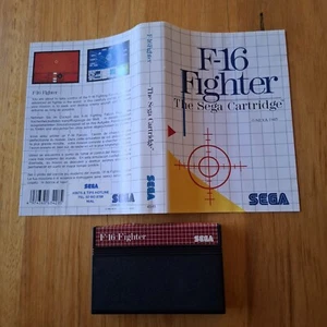 Sega Master System Game - F-16 Fighter Pal - No Manual or Case - Picture 1 of 1
