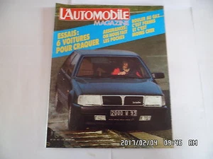 L'AUTOMOBILE MAGAZINE N°463 01/1985 MERCEDES 124 INNOCENTI 205 KITEE R5    K31 - Imagen 1 de 1