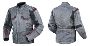X-Guard Scout - Vintage Motorradjacke - grau, Groesse XL - Bild 1 von 2