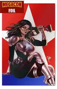 GI JOE #3 VIRGIN FOIL FELIX LEON MEGACON 2025 VARIANT IMAGE COMICS - Picture 1 of 1