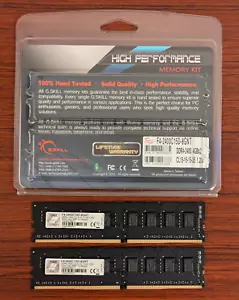 G.SKILL 8GB DDR4-2400 (PC4 19200) CL15 Dual Channel Kit (F4-2400C15D-8GNT) - Picture 1 of 4