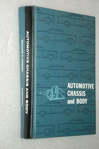 Automotive Chassis & Body, Crouse 1959 2nd Edition, Blue Hardcover ~PRISTINE~ - Picture 1 of 3