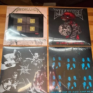 Metallica Vinyl Club 2022 Record Set (4) Limited Edtn Numbered Sold Out Official - Picture 1 of 12