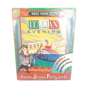 Host Your Own Italian Evening - ExotIc Dinner Party Pack! - PAVAROTTI CD - Picture 1 of 5