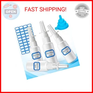 ZHWKMYP 6 Pcs Nasal Spray Bottle, Small Premium Empty Nose Spray Bottle Refillab - Picture 1 of 2