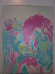 Rare Vintage Beatles Poster Paul McCartney Psychedelic Original 60s Decor - Picture 1 of 7