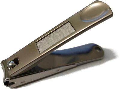 1x EWANTO Tagliaunghie, Fresa Unghie Sharp Clipper Acciaio Inox Argento HH-2 - Immagine 1 di 4