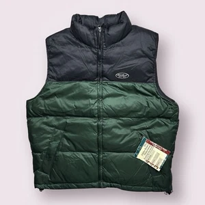 Vintage NWT Men’s Eddie Bauer Ebtek Puffer Vest 90s Size L Goose Down - Picture 1 of 7