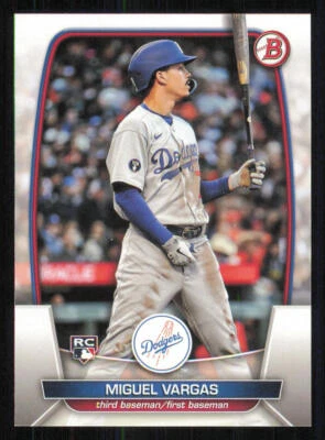2023 Bowman #88 Miguel Vargas RC - Image 1 of 2