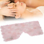 (Rose Quartz)Eye Relax Mask Face Massager Natural Jadestone Reduce Dark GSA