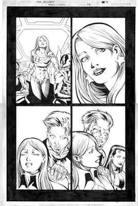 Bennett TEEN TITANS 79 S. 14 SEXY WUNDERMÄDCHEN & BLAUER KÄFER AQUIRLBOMBE - Bild 1 von 3