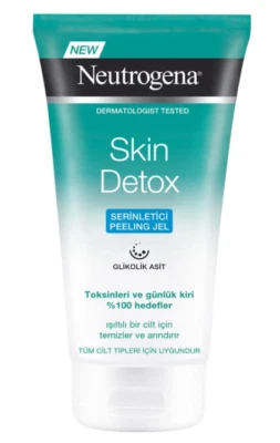 Neutrogena Skin Detox Cooling Scrub With Glycolic Acid 150ml EXP 10/26 Brand New - Image 1 of 2