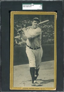 1934 Goudey Premium Babe Ruth Card R309-1 Yankees HOF - Certified SGC 1 - Rare! - Picture 1 of 2