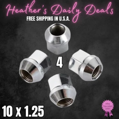 4 Acorn Bulge Lug Nuts 2019-2025 Can-Am Outlander Max 6X6 1000 XT 450 650 DPS - Image 1 of 3