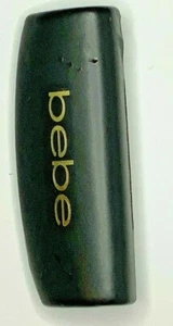 bebe Hard Clamshell Eyeglass Sunglass Case Lined Black & Gold - Picture 1 of 5