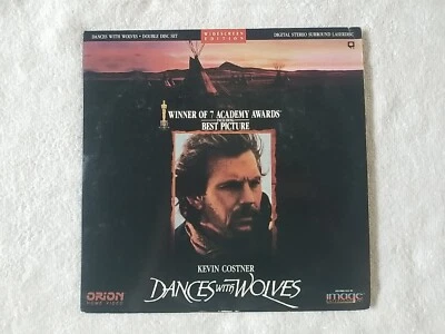 Dances With Wolves LaserDisc Kevin Costner  - Image 1 of 4