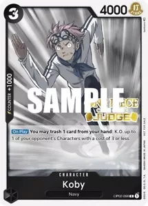 Koby Judge Foil - OP02-098 quasi nuovo - pezzo unico - Foto 1 di 1