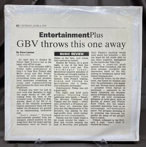 Guided By Voices GBV Throws This One Away Double 2 Lp Vinyl - Picture 1 of 16
