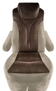 Cubiertas de asiento de terciopelo para silla Capitán autocaravana autocaravana cámper para Jayco Alante2017-2022 - Imagen 1 de 16