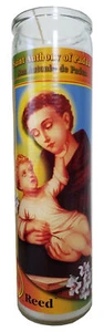 Saint Anthony of Padua (San Antonio de Padua) Devotional Pillar Candle - Picture 1 of 2