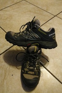 Salomon Leather Hiking Shoes for Women 