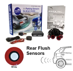 Kit de sensores de estacionamiento Dolphin Flush Fit reversa reversa pitido audible - blanco - Imagen 1 de 12
