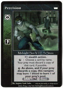 Precision Lords of the Night V:TES VTES Vampire CCG - Imagen 1 de 1