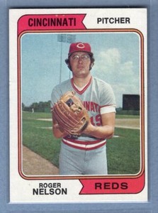 1974 Topps #491 Roger Nelson  EX  GO501