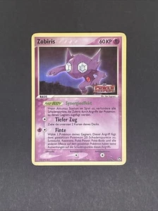 Pokemon Card Zobiris 22/108 EX Power Keepers Stamp Holo Rare German Pokemon - Picture 1 of 24