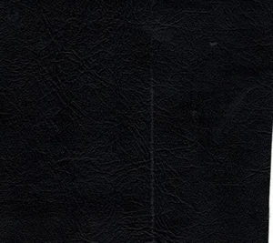 BLACK vinyl Faux Leather upholstery Contract commercial grade fabric ROLLED - Picture 1 of 2