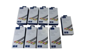 Lot of 9 Insignia - 6ft Composite Audio/Video Cable -NS-HZ512- Free Shipping - Picture 1 of 4