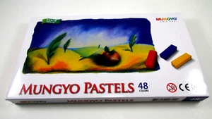 NEU MUNGYO ungiftige quadratische Kreide, weiches Pastell - 48er Pack - Farbe Kunstkreide - Bild 1 von 3