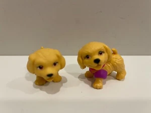 2 Barbie Cachorro Escuela Natación Piscina Caramelo Natación Perro Golden Retriever - Imagen 1 de 3