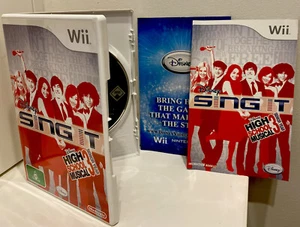 Disney Sing It: High School Musical 3 Nintendo Wii Game PAL  complete & booklet - Picture 1 of 4