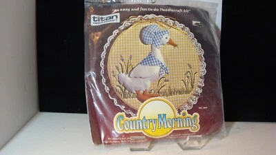 Titan needlecraft "Country Morning #1612 contado punto de cruz nuevo sellado Foto 1 de 3