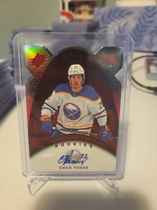 2022-23 Owen Power Buffalo Sabres SPx Holographs Rookies Red 23/25 HGR-OP - Picture 1 of 3