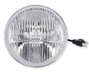 Holley Retrobright 5700K White LED 7" Round Head Light For Classic Vehicles - Picture 1 of 11